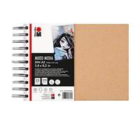 Marabu - Ring Binder Mixed Media Fine Grained Paper Acid and Fade-resistant, for High-Colour Processes