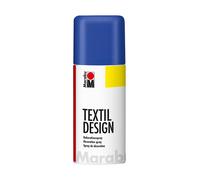 Marabu Textil Design Gentian 150ml Fabric Paint Spray Can (142)