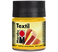 Marabu Textil Fabric Paint 50ml - 021 Medium Yellow