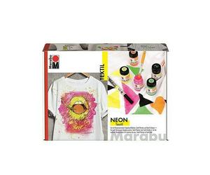Marabu Textil - Fabric Painting - Neon Set