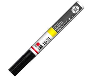 Marabu Textil Glitter Painter Pen (3mm Tip) - 573 Black