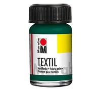 Marabu Textil Jar, Fabric Paint, Dark Green, 15ml