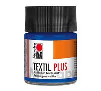Marabu Textil Plus Fabric Paint 50ml - 055 Dark Ultramarine