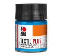 Marabu Textil Plus Jar, Paint, Light Blue, 5 x 5 x 7.7 cm