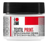 Marabu Textil Print Titanium White 100ml Fabric Priting Ink
