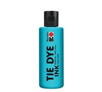 Marabu TIE DYE Ink Caribbean Tie Dye 80 ml Water-Based Paint, Vegan, Radiant Fabric Dye for Light Textiles up to 20% Synthetic Fibre Content, 17300004091