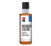 Marabu Window Colour Fun and Fancy Paint 80ml - 047 Light Brown