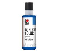 Marabu Window Colour Fun and Fancy Paint 80ml - 055 Ultramarine