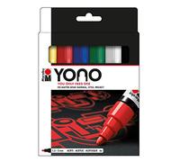 Marabu YONO Marker Set Bullet Tip 1.5-3mm (6pk)