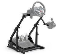 Marada Racing Steering Wheel Stand Height Adjustable G92 Gaming Wheel Stand Ultra-stable 4 Support Arms for Logitech G25 G27 G29 Thrustmaster T300RS Racing Wheel Stand