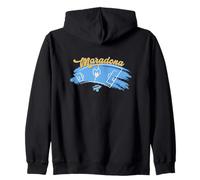 Maradona 10 Cancha Zip Hoodie