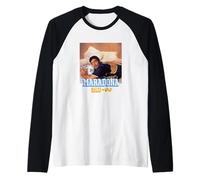 Maradona Dreaming Raglan Baseball Tee