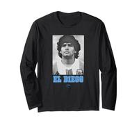 Maradona El Diego Argentina Long Sleeve T-Shirt