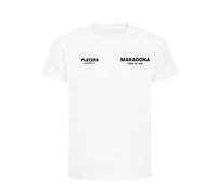 Maradona Hand of God Logo Kids T-Shirt - White / 2-3 years
