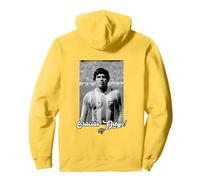 Maradona Thank You Diego Pullover Hoodie, Adult Unisex, Lemon Yellow, Large