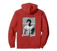 Maradona Thank You Diego Pullover Hoodie, Adult Unisex, Red, Small