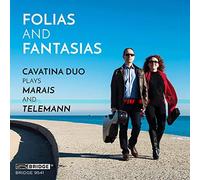 MARAIS/TELEMANN - FOLIAS AND FANTASIAS - CD - P4z