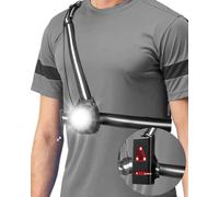 Maraiss Heated Gloves Rechargeable for Men Women, 2025 Upgraded Waterproof Windproof Adjustable Heated Gloves for Outdoor Sports Working Cycling Riding Gifts for Men 6000mAh (run chest light)