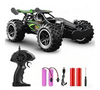 Maraiss Remote Control Cars, 20+KM/H Radio Control Car, 2.4GHz High Speed Remote Control Toys for Boys, Truck with 2 Rechargeable Batteries, RC Car Off Road Toys for Kids, Boys & Girls Gift