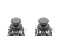 MARALANG 2X 5 Pin Breakout Module Shield for Ps2 Joystick Game Controller 2.54Mm Pin Two-Way Rocker 10K Resistor for, black, 750151700