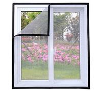 Maran Cats Window protection for Cats,Self-Adhesive White Window Screen Mesh Net Anti-Mosquito,Semi-Transparent,Cut To Size-100x120cm