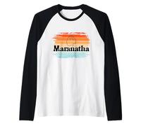 Maranatha Retro Dove Christian Revolution Jesus People Raglan Baseball Tee