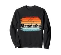 Maranatha Retro Dove Christian Revolution Jesus People Sweatshirt