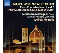 Alessandro Marangoni - Castelnuovo-Tedesco: Piano Concertos Nos. 1 & 2 - CD - NAXOS