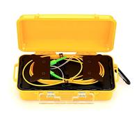 Maranon OTDR Launch Cable Box, SC/APC-SC/APC SM 1km Fiber Optic OTDR Dead Zone Eliminator Fiber Ring OTDR Launch Cable Box