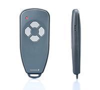 Marantec 122459 Digital 384 Hand-held Transmitter, 4-Channel Radio Remote Control Opener for Garage Door Operators, Gray
