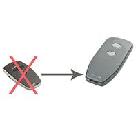 Marantec Digital 382 1pcs Remote Control, 2-Button 433.92 MHz, Multi-Bit, for Garage Door Opener and Gate Operators