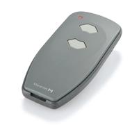 Marantec 122419 Digital 382 Hand-held Transmitter, 2-Channel Wireless Remote Control Opener for Garage Door Operators, Gray