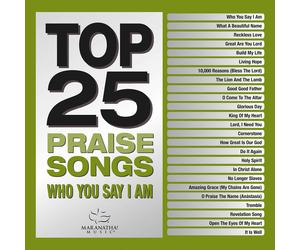 Marantha Music Top 25 Praise Songs: Who You Say I Am (2CD) (CD)