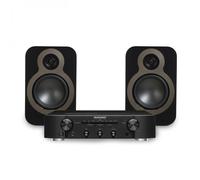 Marantz PM6007 Black & Q Acoustics 3020c Speakers Black Hi-Fi Bundle