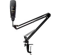Marantz Pro Pod Pack 1 - Complete Podcast Kit - USB Condenser Studio Microphone, Audio Interface, Fully-Adjustable Broadcast Stand and USB Cable