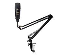 Marantz Pro Pod Pack 1 - Complete Podcast Kit - USB Condenser Studio Microphone, Audio Interface, Fully-Adjustable Broadcast Stand and USB Cable
