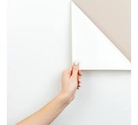 MARAPON® Adhesive Film for Furniture in White [60 x 200 cm] Furniture Film - Unicolour Self-Adhesive Film in Matt for Kitchen, Living Room, Children's Room and All Smooth Surfaces - Without