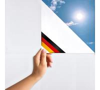 MARAPON® Frosted Glass Film Opaque Blackout [0.75 x 2 m] Includes eBook and Video Instructions - Adhesive Film Privacy Film for Windows - Window Film - Film for Windows Privacy Screen Kitchen Bathroom