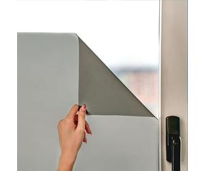 MARAPON ® Privacy Film Window in Anthracite [60 x 200 cm] Includes eBook with Professional Tips - Window Film Self-Adhesive Opaque with Static Adhesion - Frosted Glass Film