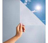 MARAPON ® Window Film Self-Adhesive Opaque [75 x 200 cm] Includes eBook with Professional Tips - Frosted Glass Film Self-Adhesive without Glue - Static Bathroom Film Matt - Privacy Film Window