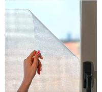 MARAPON® Window Film with Mosaic Pattern [90 x 200 cm] Includes eBook with Professional Tips - Static Adhesion and Opaque - Privacy Window Film Self-Adhesive Opaque