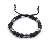 MARARDI Men's and Women's Handmade Stone Chain Bracelet with Adjustable Rope to the Wrist Original Jewellery Elegant for Daily Weddings Events Occasions