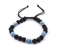 MARARDI Men's and Women's Handmade Stone Chain Bracelet with Adjustable Rope to the Wrist Original Jewellery Elegant for Daily Weddings Events Occasions