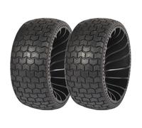 MARASTAR 31426-2PK 15x6.00-6 Tire and Wheel Assembly, Flat-Free Flex Tire, Replacement Riding Lawn Mower Front Tires, 2 pack