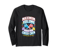 Marathon Cheer Crew Maximum Volume Spectator Design Long Sleeve T-Shirt
