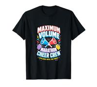 Marathon Cheer Crew Maximum Volume Spectator Design Value Graphic T-Shirt