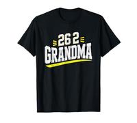 Marathon Grandma 26 2 Miles Proud Runner Identity Running T-Shirt