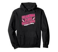 Marathon Grandma Running Shoes Crossed Graphic Identity Pullover Hoodie
