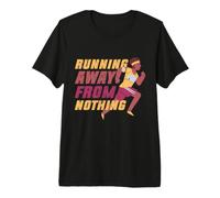 Marathon Marathoner Running Running Away from Nothing Premium T-Shirt