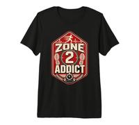 Marathon Marathoner Running Zone 2 Premium T-Shirt